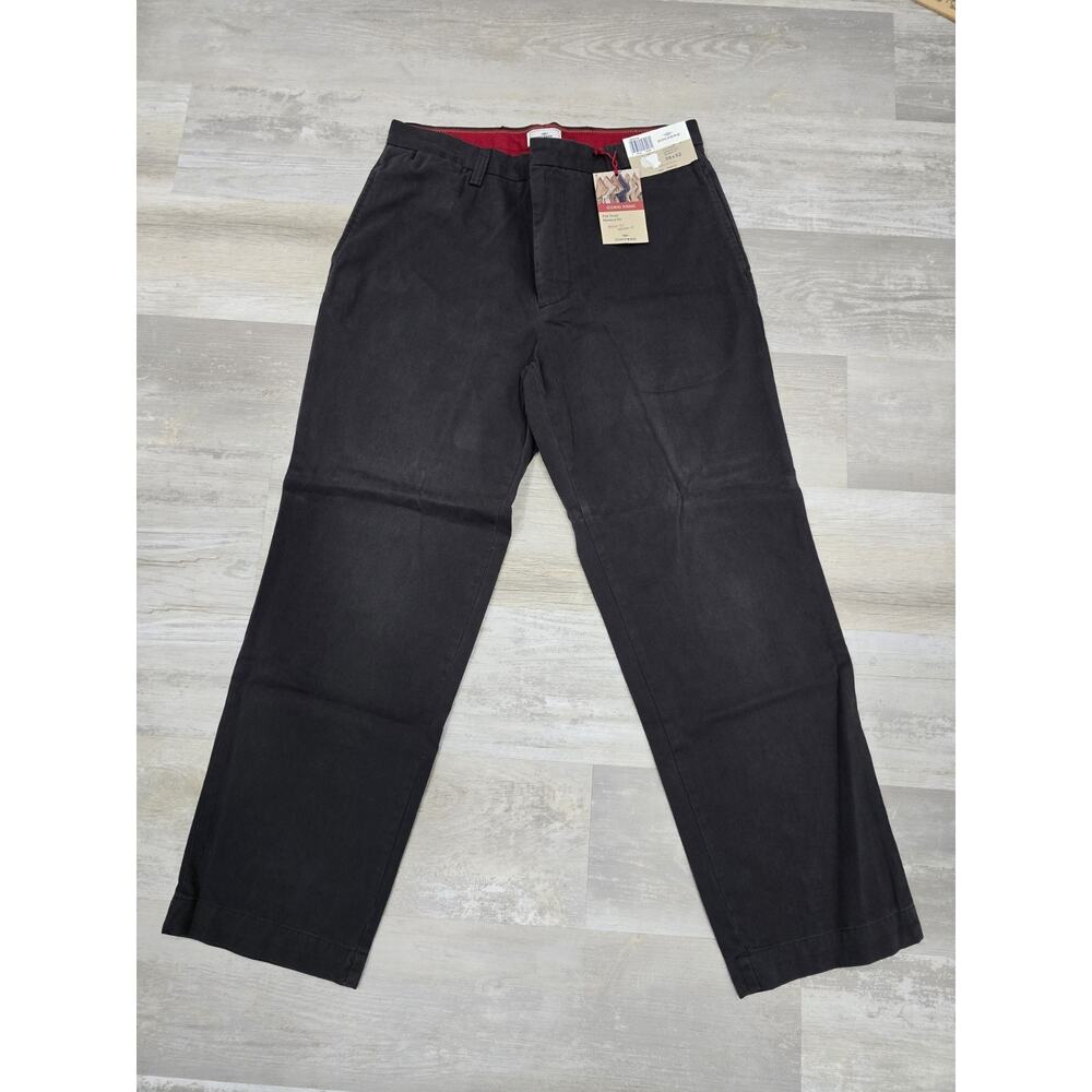 NWT VTG 2006 Dockers Easy Khaki Charcoal Gray Chinos Men’s 36x32 Deadstock Y2K